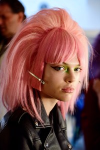 Backstage at Jeremy Scott RTW Spring 2020