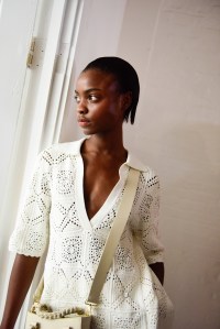 Backstage at Jonathan Simkha RTW Spring 2020