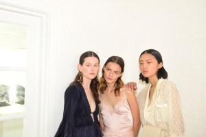 Backstage at Jonathan Simkhai RTW Spring 2020