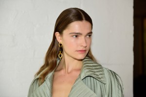 Backstage at Jonathan Simkhai RTW Spring 2020