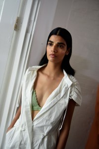 Backstage at Jonathan Simkhai RTW Spring 2020