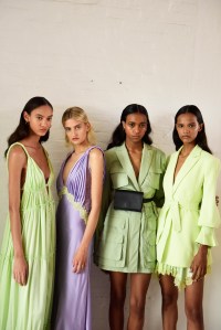 Backstage at Jonathan Simkhai RTW Spring 2020