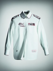 The shirt designed by Sebastien Jondeau