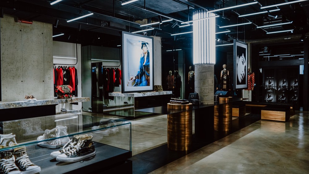A look at the new John Richmond's Milan flagship.