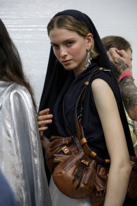 Backstage at JW Anderson Spring 2020