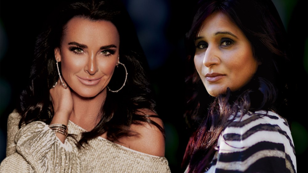 Kyle Richards and Shahida Clayton