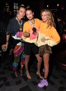 Alana Hadid, Gigi Hadid and Marielle Hadid