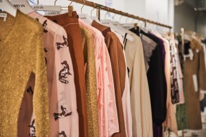Inside Lanvin's Soho flagship.