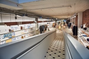 Inside Lanvin's Soho flagship.