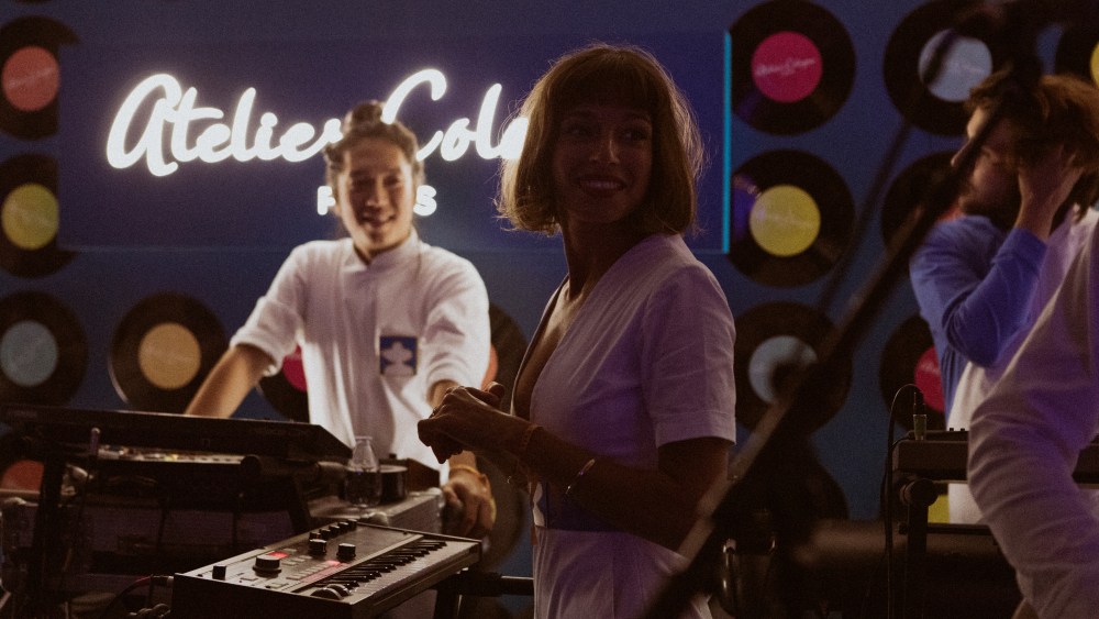 At the Atelier Cologne party.