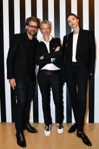 Chris Colls, Caroline Lebar, and Alexandra Agoston