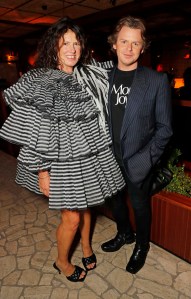 Katie Grand and Christopher Kane