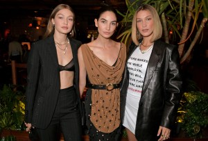 Gigi Hadid, Lily Aldridge and Bella Hadid