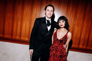 Reeve Carney and Eva Noblezada