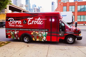 The Born Exotic bus