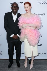 Edward Enninful and Karen ElsonThe Daily Front Row Fashion Media Awards, Arrivals, Spring Summer 2020, New York Fashion Week, USA - 05 Sep 2019