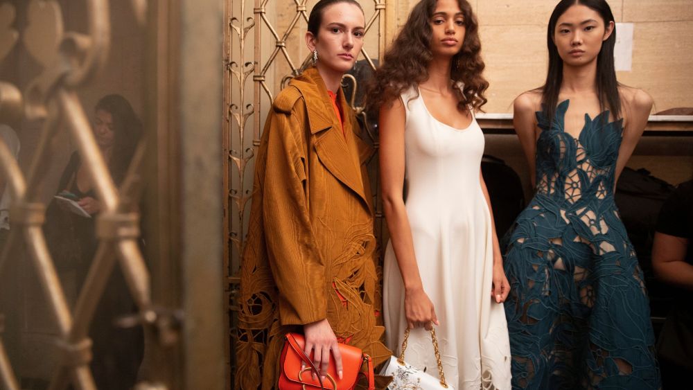 Backstage at Oscar de la Renta RTW Spring 2020