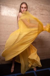 Backstage at Oscar de la Renta RTW Spring 2020