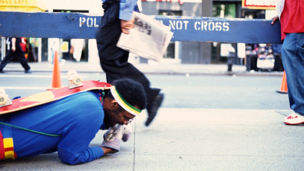 POPE.L, The Great White Way, 22 miles, 9 years, 1 street, 2000-2009, Performance© Pope.L