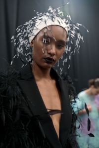 Backstage at Prabal Gurung RTW Spring 2020
