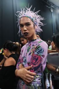 Backstage at Prabal Gurung RTW Spring 2020