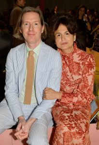 Wes Anderson and Juman Malouf in the front rowPrada show, Front Row, Spring Summer 2020, Milan Fashion Week, Italy - 18 Sep 2019