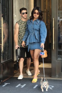 Nick Jonas with his wife Priyanka Chopra leaves home in New YorkPictured: Nick Jonas,Priyanka ChopraRef: SPL5112151 310819 NON-EXCLUSIVEPicture by: SplashNews.comSplash News and PicturesLos Angeles: 310-821-2666New York: 212-619-2666London: 0207 644 7656Milan: +39 02 56567623photodesk@splashnews.comWorld Rights