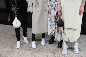 Backstage at Proenza Schouler RTW Spring 2020
