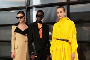 Backstage at Proenza Schouler RTW Spring 2020