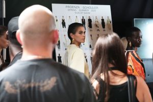 Backstage at Proenza Schouler RTW Spring 2020