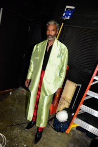 Backstage at Pyer Moss RTW Spring 2020