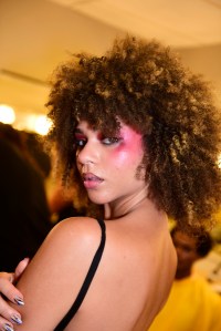 Backstage at Pyer Moss RTW Spring 2020