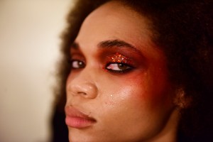 Backstage at Pyer Moss RTW Spring 2020