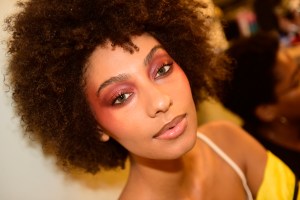 Backstage at Pyer Moss RTW Spring 2020