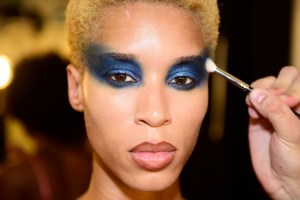 Backstage at Pyer Moss RTW Spring 2020
