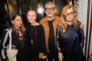 Sanchita Ajampour, Carla Sozzani, Marc Ascoli, Martine Sitbon
