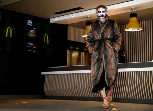 Model on the catwalkVetements show, Runway, Spring Summer 2020, Paris Fashion Week Men's, France - 20 Jun 2019