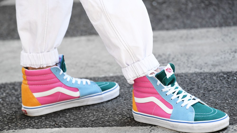Street Style, shoe detailStreet Style, Spring Summer 2020, Paris Fashion Week Men's, France - 22 Jun 2019