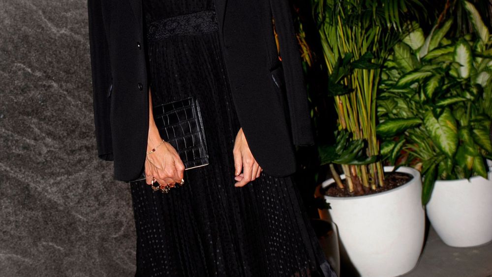 Katie HolmesZimmermann Dinner and Store Party, New York Fashion Week, USA - 04 Sep 2019Wearing Zimmermann
