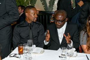 LaQuan Smith and Edward Enniful