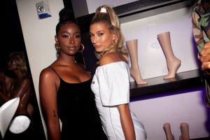 Justine Skye, Hailey BieberBVLGARI party, Spring Summer 2020, New York Fashion Week, USA - 07 Sep 2019