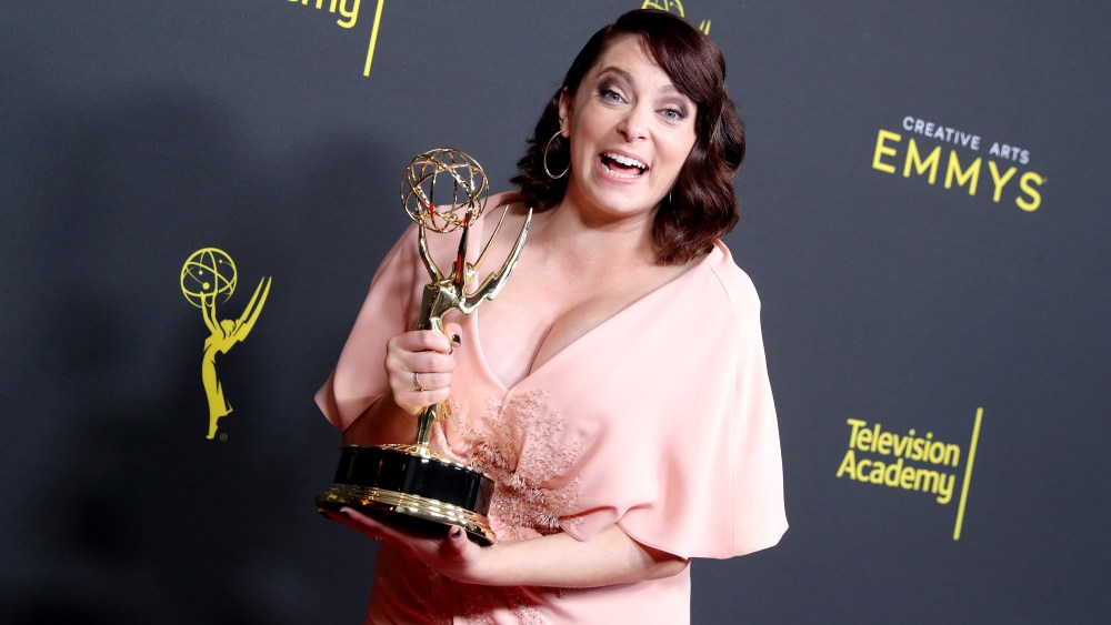 Rachel Bloom - Outstanding Original Music And Lyrics - 'Crazy Ex-Girlfriend'71st Annual Primetime Creative Arts Emmy Awards, Day 1, Press Room, Microsoft Theater, Los Angeles, USA - 14 Sep 2019