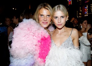Anna Dello Russo and Caroline Daur
Vogue Japan 20th anniversary party, Spring Summer 2020, Milan Fashion Week, Italy - 18 Sep 2019