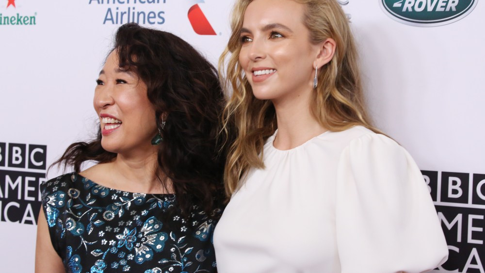 Sandra Oh and Jodie ComerBAFTA LA TV Tea Party, Arrivals, The Beverly Hilton, Los Angeles, USA - 21 Sep 2019