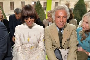 Naomi Campbell and Giancarlo Giammetti in the front rowValentino show, Front Row, Spring Summer 2020, Paris Fashion Week, France - 29 Sep 2019