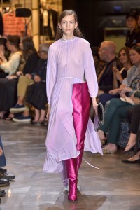 Model on the catwalkVetements show, Runway, Autumn Winter 2016, Haute Couture Fashion Week, Paris, France - 03 Jul 2016