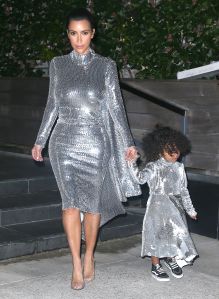 Kim Kardashian with daughter North WestKim Kardashian out and about, New York, USA - 05 Sep 2016Kim Kardashianand daughter North West wearing matching outfits while out in New York WEARING SAME OUTFIT VETEMENTS