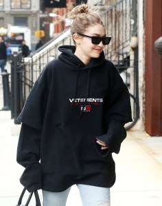 Gigi HadidGigi Hadid out and about, New York, USA - 10 Apr 2018Gigi Hadid sighting in New York