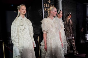 Backstage at Simone Rocha RTW Spring 2020