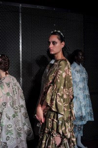 Backstage at Simone Rocha RTW Spring 2020